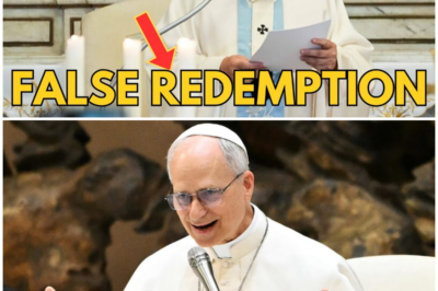 🔥 False Redemption? Pope Leo XIV’s Words Ignite Vatican Chaos 😱