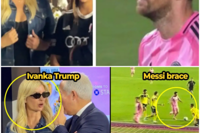 Messi’s Dominance on the Field Exposes Trump’s Daughter’s Insecurities—Her Private Breakdown Caught on Camera! The roar of the crowd was deafening, the brilliance of Messi’s two goals against Nashville leaving no room for doubt—he’s the greatest But what no one saw coming was Trump’s daughter’s reaction to the game While the world celebrated Messi’s greatness, behind closed doors, she was unraveling A private meltdown that not even her famous father could shield her from Her carefully curated image of perfection started to crack as Messi’s mastery exposed her deepest insecurities Was this just another game, or was this Messi’s way of reminding the world that no one—not even her—can ever be in control? 👇