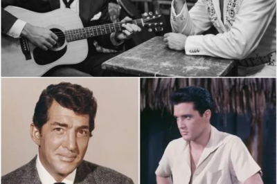Elvis Confides in Dean Martin: A Heartbreaking Goodbye Before the King’s Final Curtain