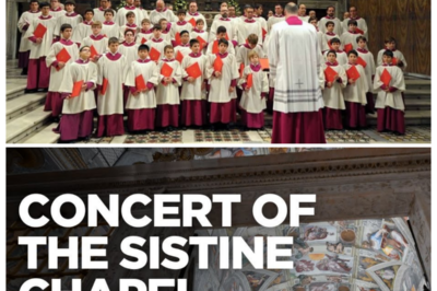 🕊️ Inside the Sistine Chapel Concert That Stopped Time—Observers Say the Choir’s Voices Didn’t Just Sing but Summoned the Weight of Popes, Secrets, and Sacred History in a Performance That Felt More Like Judgment Than Art — With biting awe and suspense, the lead suggests the real shock wasn’t the sound but the silence afterward, as listeners struggled to process what they’d just felt echo through their bones 👇