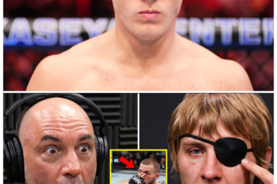 🐘 Paddy Pimblett’s Shocking Claims Against Gaethje: “HE BLINDED ME!” on Rogan’s Podcast! ⚠️ “When the truth comes to light, the reactions can be explosive.” Paddy Pimblett took to Joe Rogan’s podcast to accuse Justin Gaethje of using dirty eye pokes, claiming it left him temporarily blinded. As fans and analysts weigh in, what are the potential consequences for Gaethje and the sport? 👇