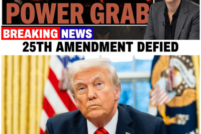BREAKING: Explosive Power Grab – President Defies 25th Amendment, White House Locked Down in Chaos