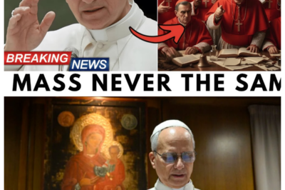 Pope Leo XIV Issues 12 New Rules for Mass—Catholics Struggle to Accept Sudden Liturgical Reform  Reports circulating within Church circles claim Pope Leo XIV has introduced a set of 12 new guidelines affecting how Mass is celebrated—a move that has reportedly caught many clergy and lay Catholics off guard. What do these proposed changes involve, why were they introduced so abruptly, and how do they interact with long-standing liturgical traditions? As parishes react with confusion, concern, and cautious support, the discussion has quickly expanded to questions of AUTHORITY, CONTINUITY, and HOW MUCH CHANGE THE FAITHFUL CAN ABSORB AT ONCE. With official explanations still unfolding, the reforms are already igniting one of the most intense liturgical debates in recent memory. 👉 Click the Article Link in the Comments to Explore the Rules Being Discussed—and Why Reactions Are So Divided.