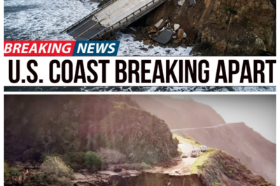 1 MINUTE AGO: California Coast BREAKING APART — Landslides Trigger New Warnings
