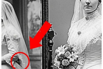It Was Just a Wedding Portrait — Until You Noticed What the Bride Was Hiding Behind Her Back