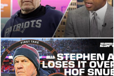 “NFL Drama Unfolds: Stephen A. Smith’s Boycott Call Sends Shockwaves Through the Hall of Fame!” As the NFL grapples with the fallout from Stephen A. Smith’s daring call for a boycott of the Pro Football Hall of Fame, the snub of Bill Belichick has become a flashpoint for outrage and debate. With a legacy that includes more Super Bowl wins than any other coach, how could the Hall of Fame turn a blind eye? Smith’s passionate plea has not only sparked a firestorm of controversy but has also exposed the deep-seated issues within the Hall’s voting process. As fans rally and critics lash out, the question looms: will this bold stand change the future of the Hall, or will it be swept under the rug? The drama continues to unfold! 👇