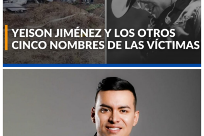 Yeison Jiménez Has Died: These Are the Identities of the Six Victims of the Plane Crash