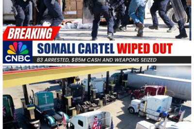 1 MIN AGO: FBI & ICE SMASHED Somal1 Truck1ng Network — 83 Arrested, $85M Cash & Weapons SEIZED