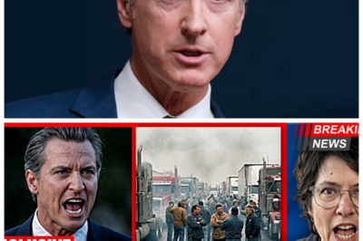 “PANIC IN CALIFORNIA: Governor’s Crisis as Thousands of Truckers FLEE, Grocery Shelves EMPTY! 🥴” “Who needs horror movies when reality is this terrifying?” In a shocking turn of events, California’s Governor finds himself in a state of panic as thousands of truckers abandon their jobs, leading to empty grocery shelves and rising fears of a food crisis. As families scramble to secure their next meal, the state is left grappling with the consequences of this mass exodus. With conspiracy theories and whispers of discontent filling the air, will this be the moment that sparks a revolution, or just another blip on California’s chaotic radar? The tension is mounting as the public demands answers. 👇