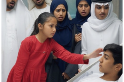 12-YEAR-OLD KUWAIT GIRL SHOCKED THE ENTIRE SAUDI ROYAL FAMILY – MIRACLE THEY CAN’T DENY HAPPENED My name is Nor al-Saba and I was 12 years old when something happened inside a Saudi royal compound that no one, not the doctors from Riyad, not the imams who prayed daily, not even the royal family themselves or could explain away. I want you to prepare yourself before hearing this story because what took place in that marble palace shook the foundation of one of the most powerful families in Saudi Arabia and forced my family to flee in the middle of the night for our lives. In a place where Islamic law governs every breath, where royal protocol is absolute and where guests like us were expected to remain invisible, something broke through that no amount of power or silence could contain. Prince Ibn Fisel, barely 16 years old, had been dying for 7 months. Specialists had exhausted their knowledge. Even the most fervent prayers to Allah brought no relief. But one night, a living light filled my bedroom, spoke my name directly into my heart, and commanded me to do something no Kuwaiti guest child would ever dare attempt. I placed my hand on the prince’s cold arm and whispered a name forbidden in that house. And in seconds, the young man everyone expected to die sat upright with clear eyes and full strength. What happened next door threw the compound like wildfire. Nurses gasped. Guards shouted. The chief Imam stood frozen, staring. Royal relatives from Riyad descended with fury, demanding investigations and answers. And the miracle became too undeniable for even the most powerful family to bury……… Full in the comment 👇