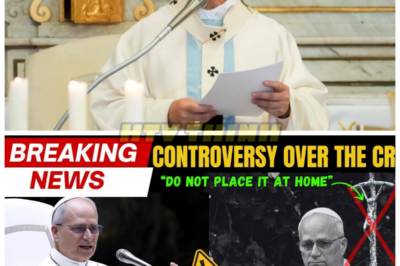 URGENT: Pope’s Shocking Warning — Placing the Cross Here Could Bring Serious Danger to Your Home! ⚠️ In a rare and alarming statement, the Pope has revealed that there is one place in your home where you should never place the Cross. This sacred symbol, which represents faith and salvation, could lead to spiritual peril if positioned wrongly. Why is this part of your home so dangerous? The Pope’s warning is clear—do not take this risk lightly. The truth behind this spiritual hazard will leave you questioning everything. 👇