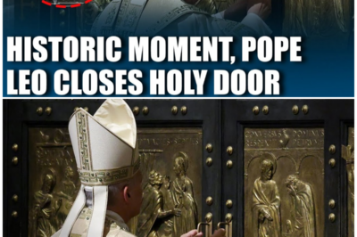 Unseen Footage Reveals Pope Leo XIV’s Powerful Ritual Closing the Holy Door
