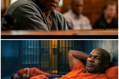 “DARKNESS FALLS, TYSON RISES: Prison Gang Targets Mike Tyson — By Morning, the Silence Was Deafening!” A prison gang thought they could take advantage of the darkness, cornering Mike Tyson after lights out. But by morning, the block was haunted by a silence that spoke volumes. What did Tyson do to send a chilling message to the gang and the entire prison? 👇