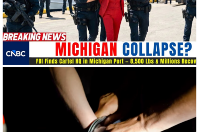 FBI & ICE Raid Michigan: 3.8 TONS of “Poison” Seized — Port Director in Handcuffs  Sources say the operation began with a sealed tip that few officials were ever meant to read. Hidden shipping routes, encrypted manifests, and a senior port authority quietly under surveillance have now exploded into a federal nightmare. Why was this shipment allowed through, who protected it for so long, and what exactly was labeled “poison”? Click the Article Link in the Comments to Uncover the Evidence Authorities Just Revealed.