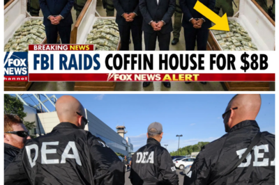 FBI & DEA Arrest 67 Funeral Homes — Drugs Smuggled in Coffins With Bodies EXPOSED  Behind sealed mortuary doors, midnight raids, and a covert investigation spanning multiple states, a horrifying trafficking scheme is finally coming to light. Investigators say hidden drug compartments were built inside coffins, using human remains as cover to move tons of narcotics across the country without detection. Embalming rooms, secret ledgers, and cartel couriers disguised as mourners are now under federal control. How long did this twisted operation run in plain sight — and who inside the industry helped hide it? Click the article link in the comment to uncover the obscure details mainstream media refuses to reveal.