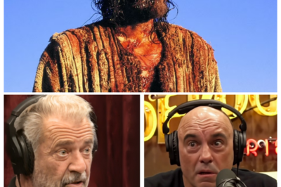 🎙️ TEARS IN THE STUDIO — JOE ROGAN BREAKS DOWN CRYING AFTER MEL GIBSON EXPOSES WHAT EVERYONE MISSED IN THE PASSION OF THE CHRIST 😭 The narrator’s voice turns hushed and electric as the podcast room falls silent, Rogan wiping his eyes while Gibson leans forward with a revelation so raw it feels less like an interview and more like a confession that shakes faith, film, and friendship all at once 👇