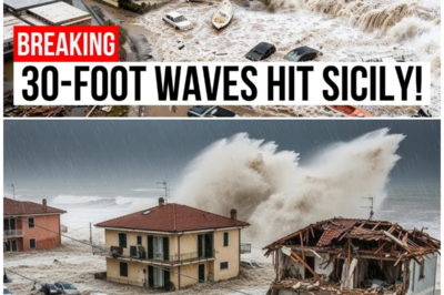 Nature’s Wrath: How 30-Foot Waves and Storms Are Transforming Italy’s Coastline!