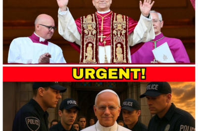 Pope Leo XIV is arrested at the church door: no one expected his response!