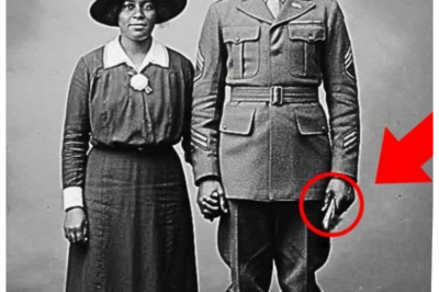 It was just a portrait of a soldier and his wife—until you notice what he’s holding