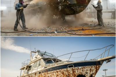 $1,700 Abandoned Yacht Transformed into Luxury Masterpiece — The Stunning Restoration That Defied All Odds
