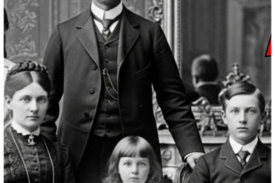 An Old Family Picture from 1890 Reveals a Terrifying Detail When Zoomed In  An old family picture from 1890 reveals a terrifying detail.  When zoomed in, antique dealer Rebecca Martinez had been attending estate sales for over 20 years.  But something about the Victorian mansion in Salem, Massachusetts, made her uneasy.  The Whitmore estate had been sealed for decades after the last family member died without heirs.  As she browsed through dusty rooms filled with period furniture and artifacts, Rebecca found herself drawn to an ornate wooden frame hanging in the dimly lit hallway.  The photograph inside was typical of late 19th century family portraits.  A stern-looking family of five, posed rigidly in their Sunday best.  The father, a distinguished man with a thick mustache, stood behind his seated wife, while their three children, two girls and a boy, were arranged around them.  The date 1890 was inscribed in fading ink at the bottom of the frame.  What caught Rebecca’s attention wasn’t the family itself, but the exceptional quality of the photograph.  Most images from 1890 were grainy and unclear, but this one showed remarkable detail in the clothing, furniture, and even the wallpaper behind the family. 👉 Click the link below to read the full story…