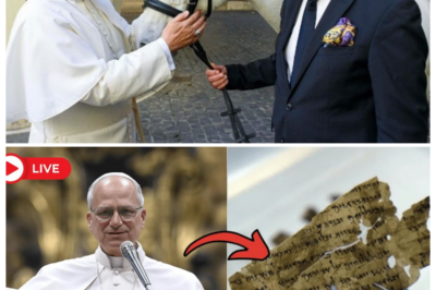 🔥 Vatican Meltdown as “Pope Leo XIV” Allegedly Unseals a Forbidden Scroll Said to Rewrite Christ’s Final Words and Expose Centuries of Holy Silence — In a voice dripping with irony and suspense, insiders whisper that a newly crowned pontiff stared down trembling cardinals and hinted at a dust-choked parchment hidden since the crucifixion itself, a so-called final commandment rumored to demand compassion over power, shaking faith, egos, and vault doors while skeptics snarl and believers gasp, because nothing rattles Rome like the suggestion that heaven’s last memo was buried on purpose and now the walls are listening 👇