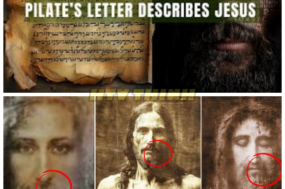 SHOCKING: Pilate’s Letter Describes Jesus’ Skin Color and Face in Vivid Detail—The Truth Will Stun You 😱 A letter from Pilate has surfaced, and it vividly describes Jesus’ appearance, including his skin color and facial features—details never revealed before. What did Pilate truly observe about the physical traits of the Son of God? The startling truth uncovered in this ancient document challenges everything we’ve been taught. Want to know what Pilate’s letter says? Check the comments for all the explosive details!👇
