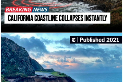 Is California’s Coastline in Danger? Shocking Footage of Highway Collapse Reveals the Truth!