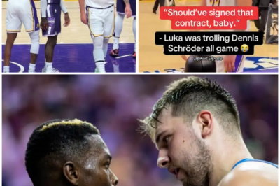 😱 When Trash Talk Turns Physical: The Shocking Slap That Could Change Everything for Luka Doncic and Dennis Schroeder! 😱 – HTT