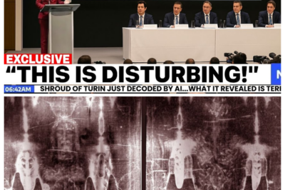 AI Found an Impossible Signal in the Shroud of Turin — Scientists Went Silent  In a discovery that has stunned the scientific and religious communities alike, ARTIFICIAL INTELLIGENCE ANALYSIS OF THE SHROUD OF TURIN reportedly detected a signal so unusual that experts are struggling to explain it. Researchers claim the AI uncovered patterns and data in the fabric that defy conventional understanding, leaving scientists cautious and, in some cases, completely silent. Could this be evidence of unknown technology, ancient methods lost to time, or even something far more mysterious? The revelation has reignited debates about the authenticity and origin of the Shroud, raising profound questions about faith, science, and the limits of human understanding. Click the article link in the comments to see the full findings and the AI’s shocking results.