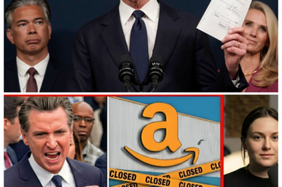 💥 CALIFORNIA GOVERNOR ON THE ROPES — AMAZON WAREHOUSE SHUTDOWN ERUPTS INTO A POLITICAL FIRESTORM EXPOSED BY SOPHIA MILLER 📦 The narrator bites as forklifts fall silent, workers whisper, and cameras catch a leader dodging questions while insiders tease emails, pressure calls, and a shutdown that allegedly flipped a policy victory into a televised stumble, leaving viewers wondering who really pulled the plug 👇