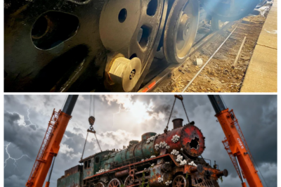 🚂 Buried in Rust and Silence: The Forgotten French Steam Locomotive Left to Rot for Decades Is Finally Dragged Into the Light, and What the Restoration Crew Discovered Inside Its Boiler Turns a Simple Rescue Into a Fever-Dream of Lost Workers, Vanished Records, and a Machine That Refused to Die The narrator growls that this wasn’t nostalgia, it was obsession, as sparks flew, tempers snapped, and every scraped layer of rust exposed scars of an era France tried to move past, leaving viewers wondering whether they restored history or awakened it 👇