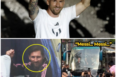 “MESSI MANIA IN PERU: Fans GO WILD Welcoming Messi to Inter Miami vs Alianza Lima — The Craziest Football Reception Ever!” As Messi touches down for Inter Miami’s match against Alianza Lima, Peru erupts into chaos with a fan reception so intense, it could rival any World Cup celebration. What’s behind this madness, and why is Messi’s arrival causing a frenzy like no other? 👇