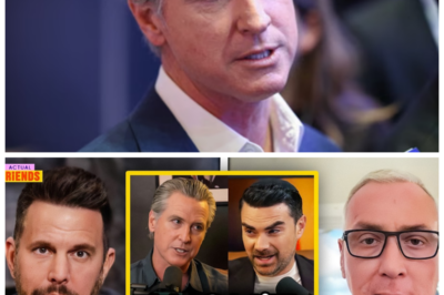 🐶 GAVIN NEWSOM FURIOUS! Ben Shapiro’s SHOCKING Question Leaves California’s Governor RED-FACED on Live TV! In a breathtaking moment that had viewers on the edge of their seats, Gavin Newsom’s calm demeanor shattered when Ben Shapiro fired a question that struck a nerve! The tension was palpable as Newsom’s face turned crimson, revealing the frustration simmering beneath his polished exterior. What did Shapiro ask that pushed the governor over the edge? The fallout from this heated exchange is more explosive than anyone could have predicted! 👇