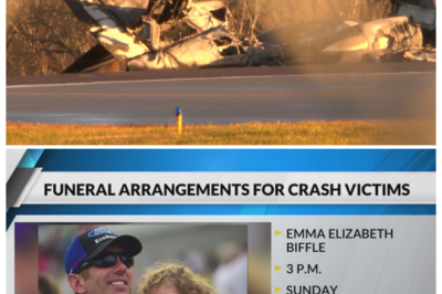 Memorial Services Announced for Emma Biffle & the Duttons — A Heart‑Wrenching Goodbye to the Victims of the Statesville Plane Crash 🌹✈️ In a deeply emotional announcement, the memorial services for young Emma Biffle and the beloved Dutton family have been set, and the heartbreak sweeping through the community is almost too much to bear; friends, fans, and the entire racing world are preparing to honor lives taken far too soon in the tragic crash near Statesville, and every detail of these services promises to spotlight the incredible love, laughter, and loss that marked their final days. 👇