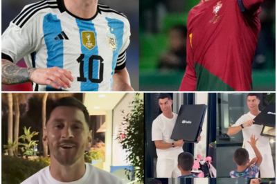 Is This the End of the Messi-Ronaldo Era? Shocking Reactions to Ronaldo’s YouTube Domination!” As Cristiano Ronaldo’s YouTube channel skyrockets to fame, Lionel Messi’s fans are left reeling in disbelief! The rivalry that has captivated millions is now at a crossroads, with Messi’s silence raising eyebrows and suspicions. Is he plotting a comeback, or has he finally met his match in the digital realm? With emotions running high and the stakes higher than ever, this unfolding drama could signal the end of their legendary rivalry as we know it. Prepare for the unexpected twists that will leave fans gasping! 👇