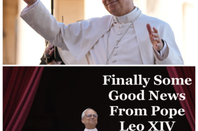 Finally, Some Good News from Pope Leo XIV—The Uplifting Message That Will Change Your Faith Forever ✝️💥 After a year of uncertainty and challenges, Pope Leo XIV has delivered a powerful message of hope that promises to renew the faith of millions. His words bring light in dark times and offer a path toward healing and peace. What did the Pope say that will restore your faith and inspire change in the world? Prepare for a revelation that will lift your spirit. 👇