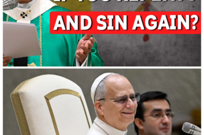 WHAT HAPPENS IF YOU REPENT AND SIN AGAIN? – 3 SPIRITUAL GUIDELINES FROM POPE LEO XIV  Many believers struggle with guilt after repenting, only to fall into the same sins again. According to reflections attributed to Pope Leo XIV, repentance is not a one-time act but a continual spiritual journey, guided by principles designed to restore the soul while teaching humility, vigilance, and perseverance. These three spiritual guidelines offer practical steps to reconcile with God, strengthen faith, and avoid despair when sin reappears in life. Understanding them provides clarity, peace, and a roadmap for spiritual resilience. Read the full article via the link in the comments.