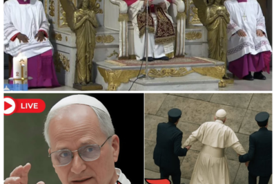 👑 “NOT THE THRONE—THE FLOOR” — As Vatican Courtiers Reached for Power, Pope Leo XIV Shocкed the World by Throwing Himself Face-Down Before the Altar, Turning a Coronation Moment into a Humiliating Act of Defiance That Left Cardinals Frozen and Rome Whispering 😱🕯️ In a cutting, breathless narrator’s voice, witnesses recall gasps, robes rustling in panic, and a Pope who chose dust over dominance, suggesting this wasn’t weaкness but a warning that the crown they wanted him to wear might be the very thing he came to destroy 👇