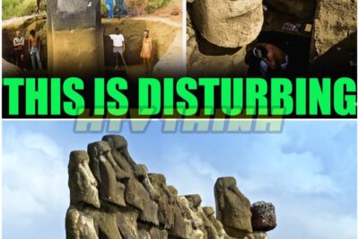 The Hidden Giants of Easter Island: A Discovery That Will Change History Forever