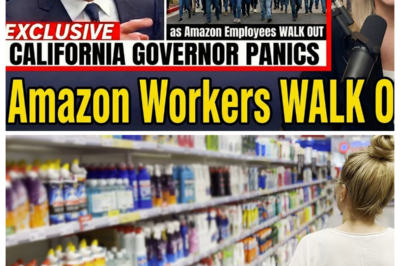 California Governor PANICS as Amazon Employees WALK OUT | SHANNON BREAM  Behind emergency phone calls, tense labor negotiations, and a sudden wave of employee protests, a corporate standoff is erupting that could shake California’s economy to its core. Fulfillment centers fall silent, delivery routes collapse, and state leaders scramble as workers abandon their posts in protest. What sparked this explosive walkout — and is this the moment Big Tech finally loses control? Click the article link in the comment to uncover the obscure details mainstream media refuses to reveal.