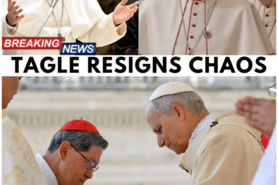 🔥 Pope Leo XIV’s Reaction to Cardinal Tagle’s Resignation Stunned the Entire Church