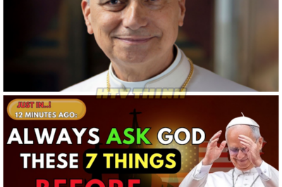 ASK GOD THESE 7 THINGS BEFORE YOU SLEEP — The One Nightly Ritual Most Believers IGNORE, According to Pope Leo XIV 🕯️🙏👇 As the world rushes to sleep distracted and numb, Pope Leo XIV’s quiet teaching cuts through the noise, warning that what you ask God before closing your eyes may determine the weight you carry tomorrow, exposing how millions pray out of habit while overlooking the questions that pierce pride, awaken conscience, and force an honest reckoning with fear, guilt, forgiveness, purpose, silence, protection, and truth 👇