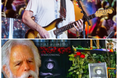 🐘 Bob Weir’s Final Journey: A Funeral Procession That Celebrated a Life Well-Lived! 🌈 “When the music plays one last time, we celebrate the life behind the notes!” Bob Weir’s funeral procession was not just a goodbye; it was a vibrant celebration of his incredible journey through life. As fans lined the streets, sharing stories and playing his music, the atmosphere transformed into a tribute filled with love, laughter, and heartfelt memories. This remarkable send-off served as a reminder that while Weir may be gone, his spirit and music will forever live on in the hearts of those he touched! 👇