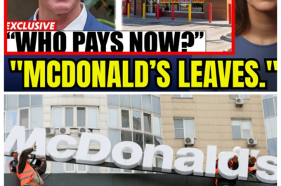 California Governor in PANIC as McDonald’s LEAVES the State