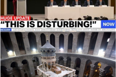 Archaeologists Unearth Hidden Chambers Beneath Jesus’ Tomb in Jerusalem — Findings Could Rewrite History