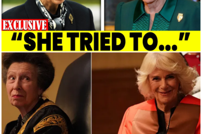 Princess Anne EXPLODES After What Camilla Said About Charlotte Is CAUGHT on Camera