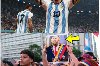 “The Messi Movement: Can a Football Legend Save Venezuela from Political Ruin?” In a stunning twist of fate, the Venezuelan people have thrown their support behind Lionel Messi, demanding he step into the political spotlight! With the nation facing dire challenges, the idea of a football hero taking charge has sparked both excitement and skepticism. Can Messi’s charisma and leadership on the field translate to effective governance? Or is this just a whimsical fantasy in a country desperate for change? As tensions rise, the potential for a historic shift looms large on the horizon! 👇