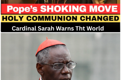 Holy Communion Is Changing — Cardinal Sarah Reveals Why the Pope’s Decision Alarms Catholics