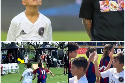 Thiago Messi’s Shocking Betrayal: Is He Stealing the Spotlight from Dad Lionel?” In a jaw-dropping twist, young Thiago Messi is turning heads not just for his dazzling skills on the pitch but for potentially overshadowing his legendary father, Lionel Messi! As whispers of jealousy and rivalry swirl around the Messi household, fans are left wondering: is the heir to the throne ready to dethrone the king? What secrets lie beneath this family legacy? The drama unfolds as we expose the truth behind the glittering facade! 👇